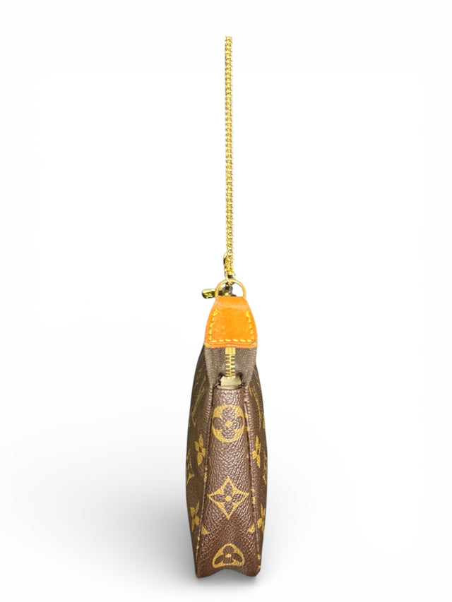 Louis Vuitton Pochette Accessoires Handtasche Monogram Braun