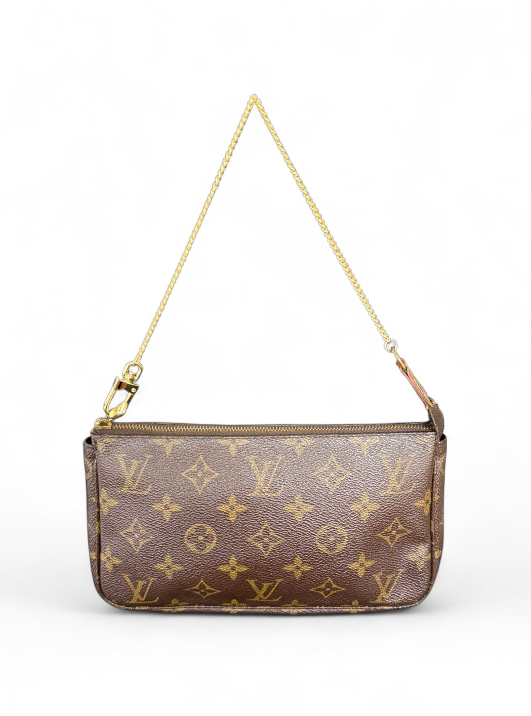 Louis Vuitton Pochette Accessoires Handtasche Monogram Braun