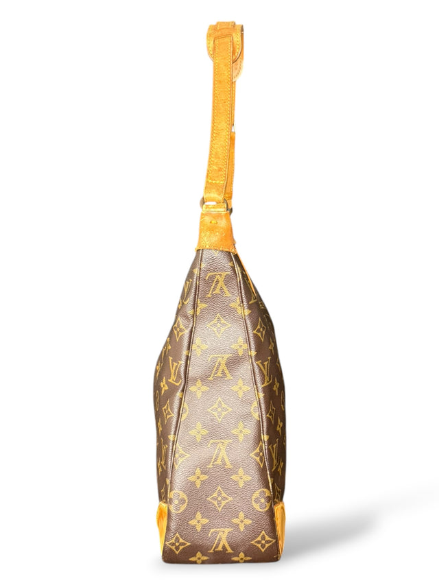 Louis Vuitton Boulogne 35 Handtasche Crossbody Monogram Braun