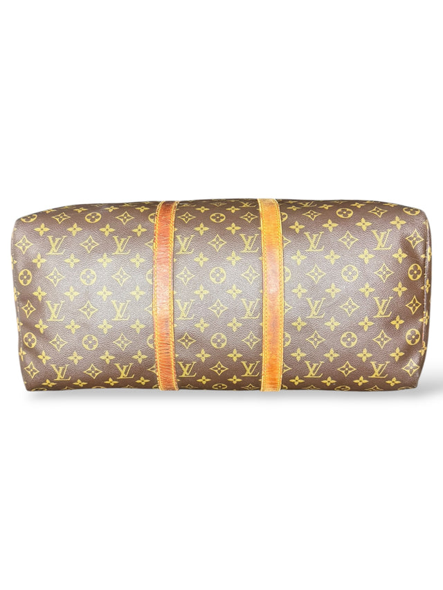 Louis Vuitton Keepall 50 Reisetasche Weekender Tasche Monogram Braun