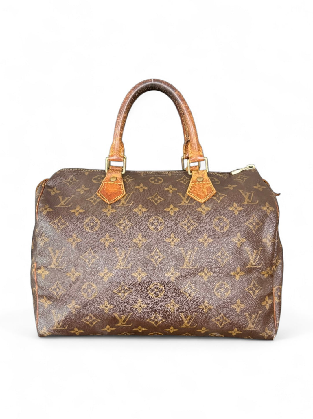 Louis Vuitton Speedy 30 Handtasche Monogram Braun
