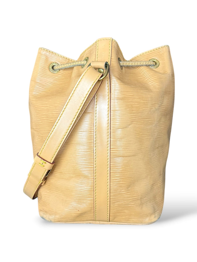 Louis Vuitton Sac Noe Petit Handtasche Epi Leder Beige Gelb