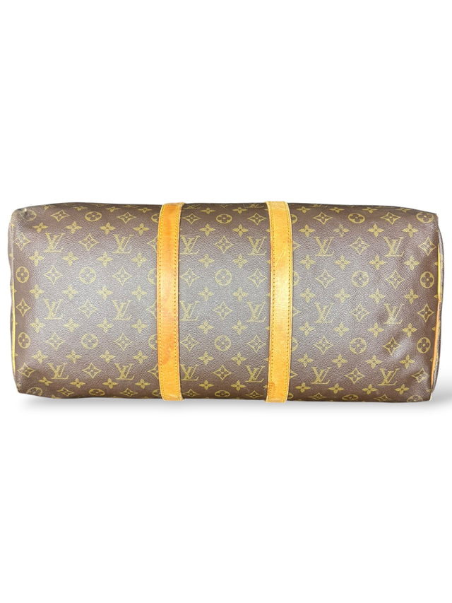 Louis Vuitton Keepall 50 Reisetasche Weekender Tasche Monogram Braun