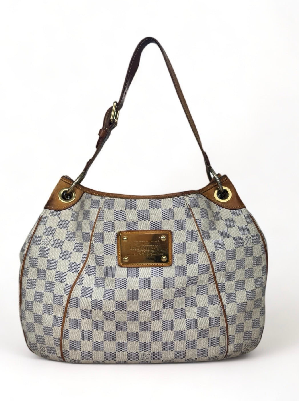 Louis Vuitton Galliera Handtasche Damier Azur
