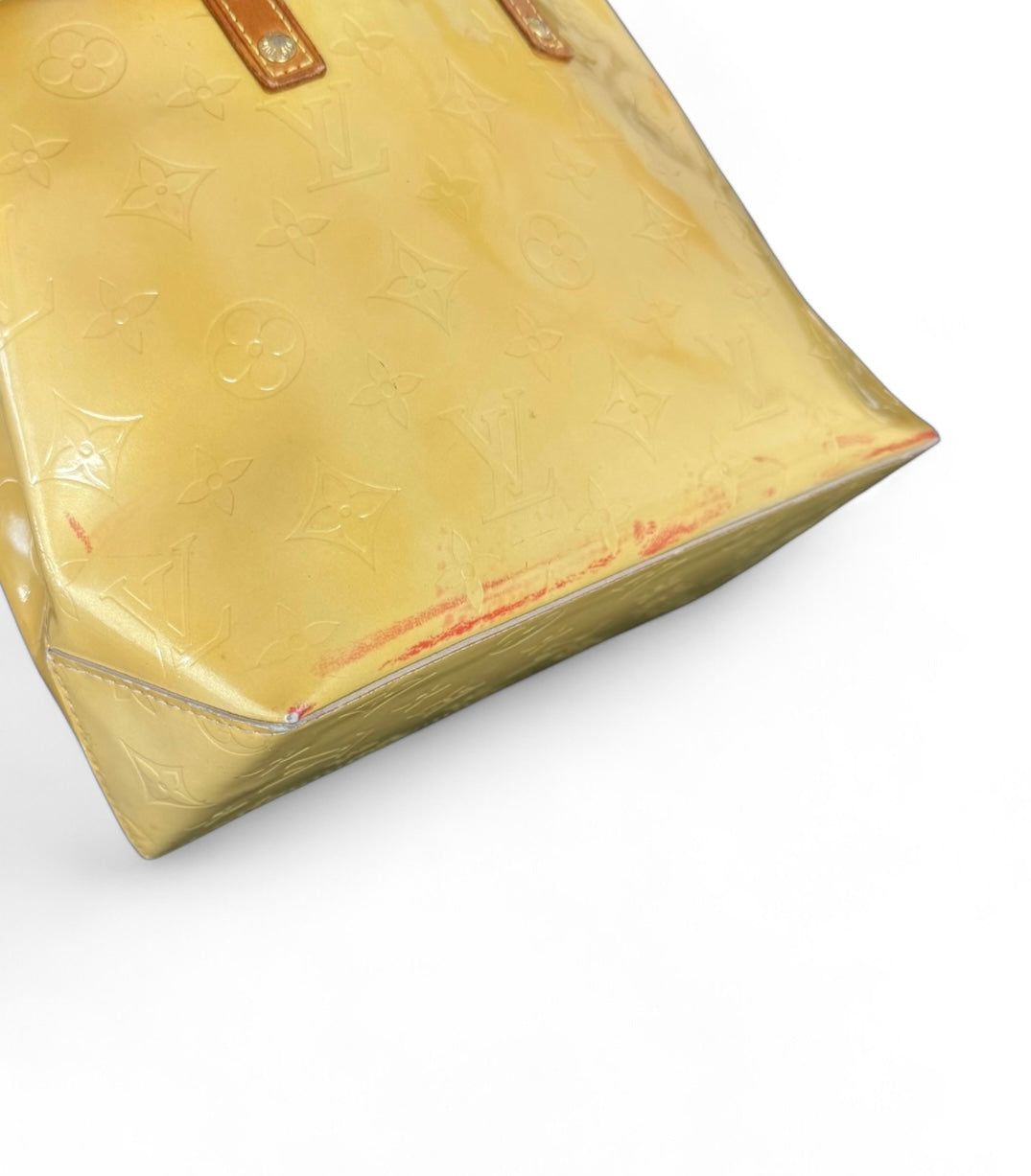 Louis Vuitton Reade PM Handtasche Vernis Monogram Gelb
