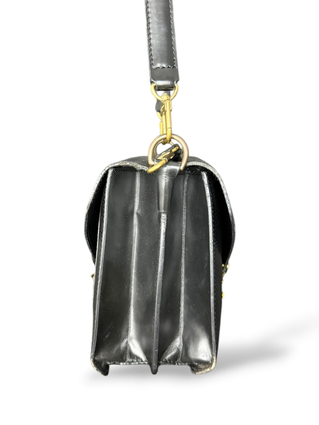 Louis Vuitton Monceau Metis Handtasche Crossbody Umhängetasche Epi Leder Schwarz
