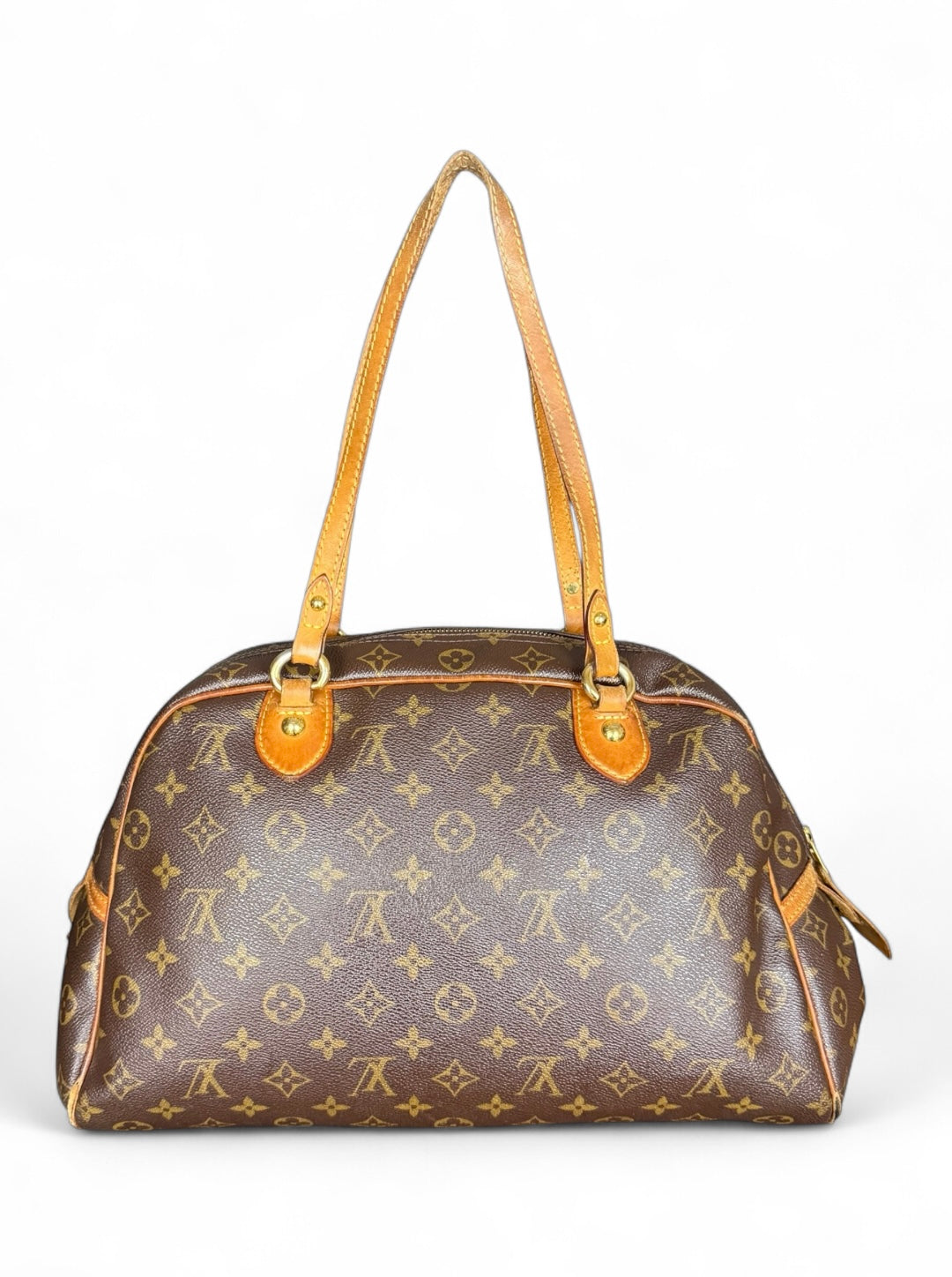 Louis Vuitton Montorgueil Handtasche Schultertasche Monogram Braun