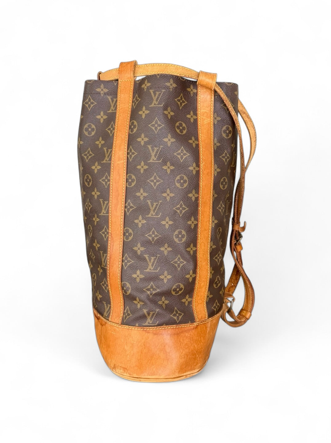 Louis Vuitton Randonnee GM Rucksack Tasche Monogram Braun