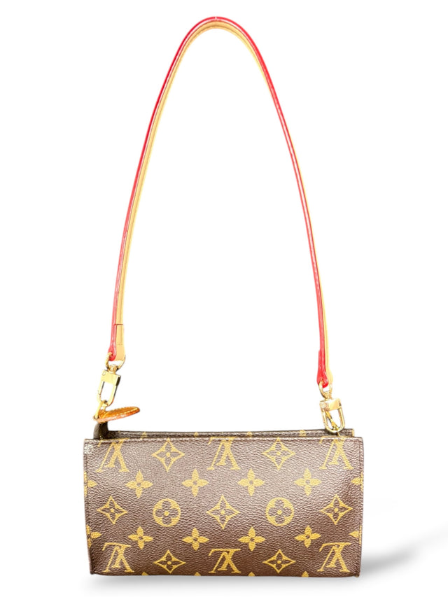 Louis Vuitton Baguette Pochette Accessoires Handtasche Monogram Braun