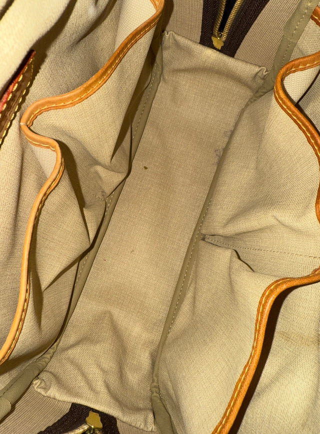 Louis Vuitton Deauville Mini Handtasche Monogram Braun