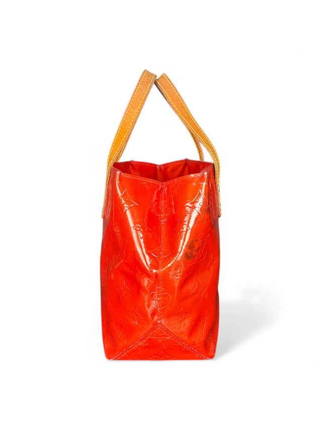 Louis Vuitton Reade PM Handtasche Vernis Monogram Rot