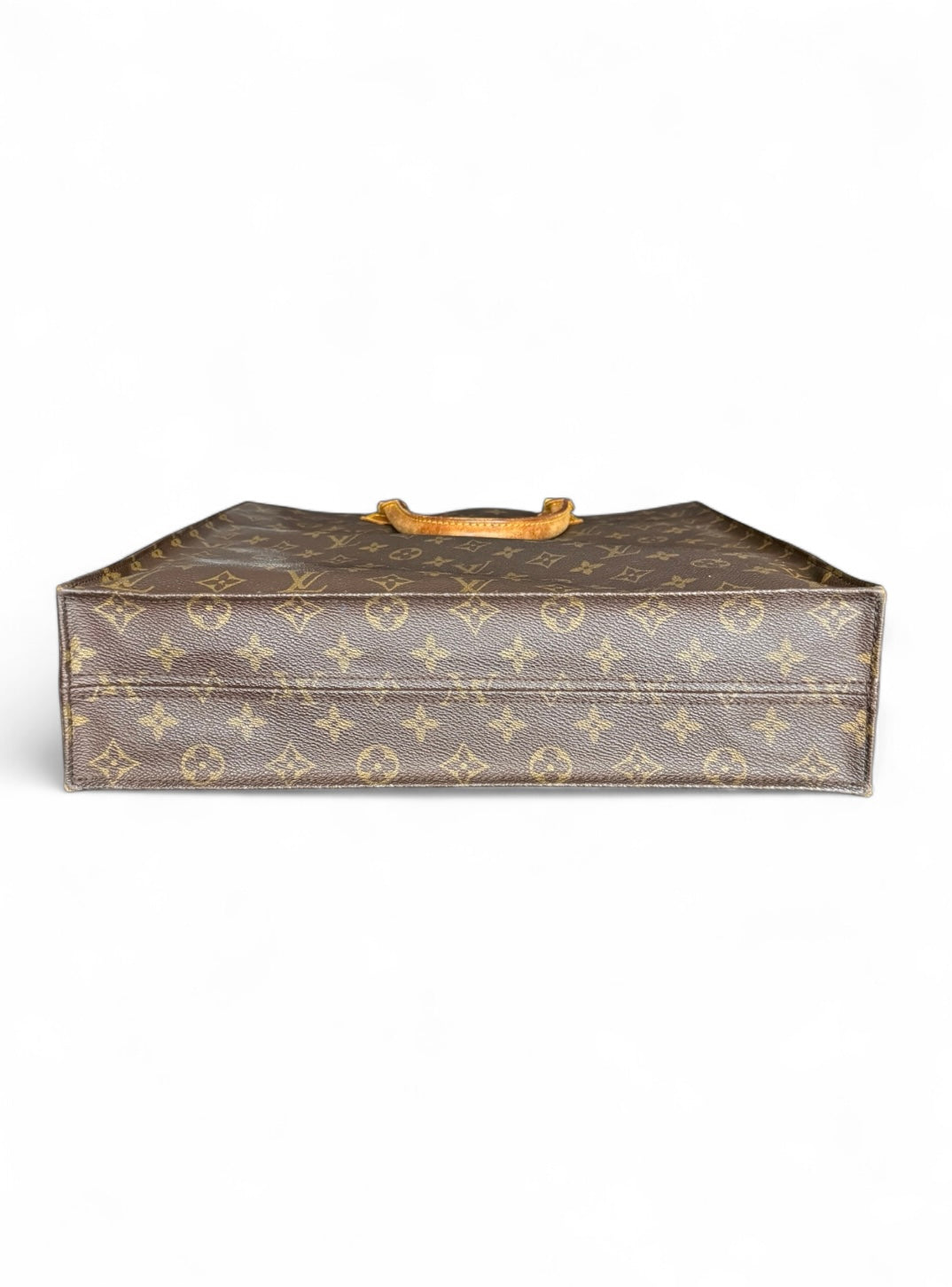 Louis Vuitton Sac Plat Handtasche Tote Bag Shopper Monogram Braun