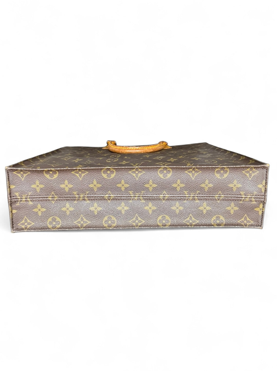 Louis Vuitton Sac Plat Handtasche Tote Bag Shopper Monogram Braun