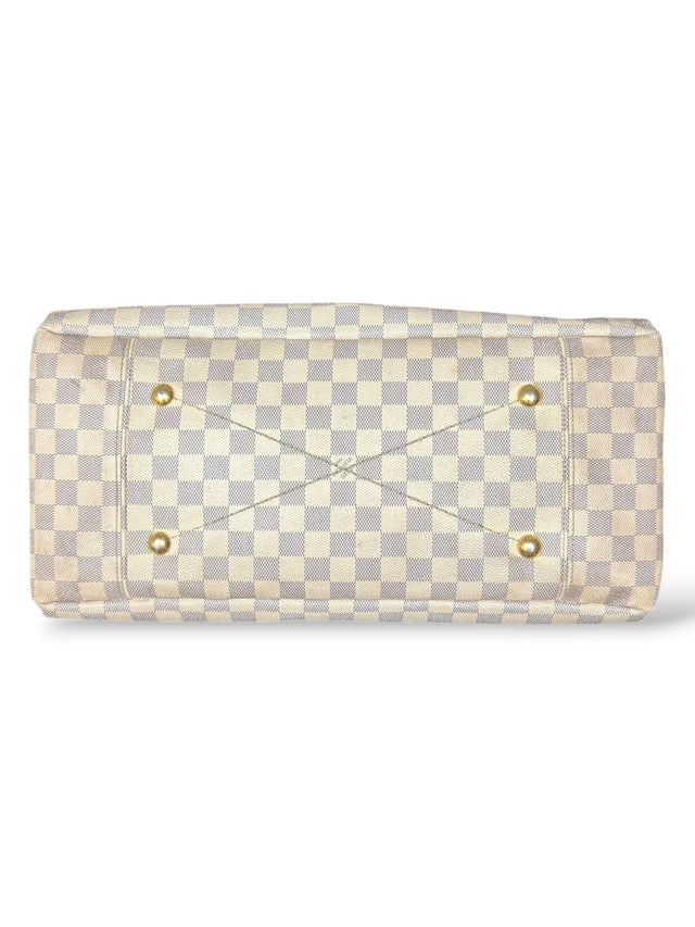 Louis Vuitton Artsy MM Handtasche Shopper Damier Azur