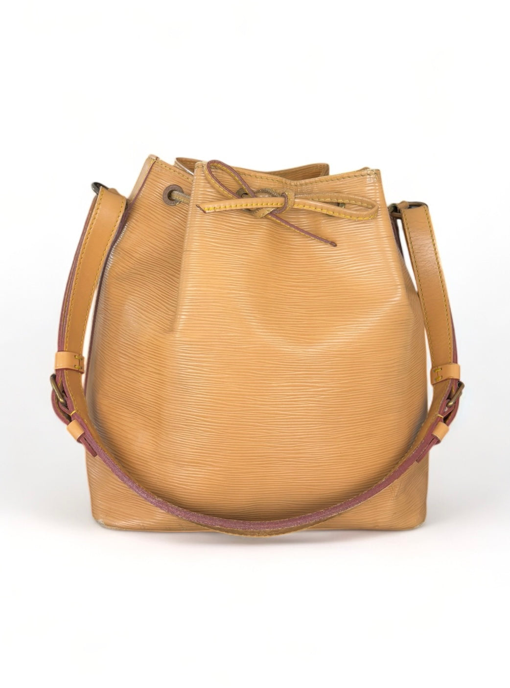 Louis Vuitton Sac Noe Petit Handtasche Epi Leder Beige