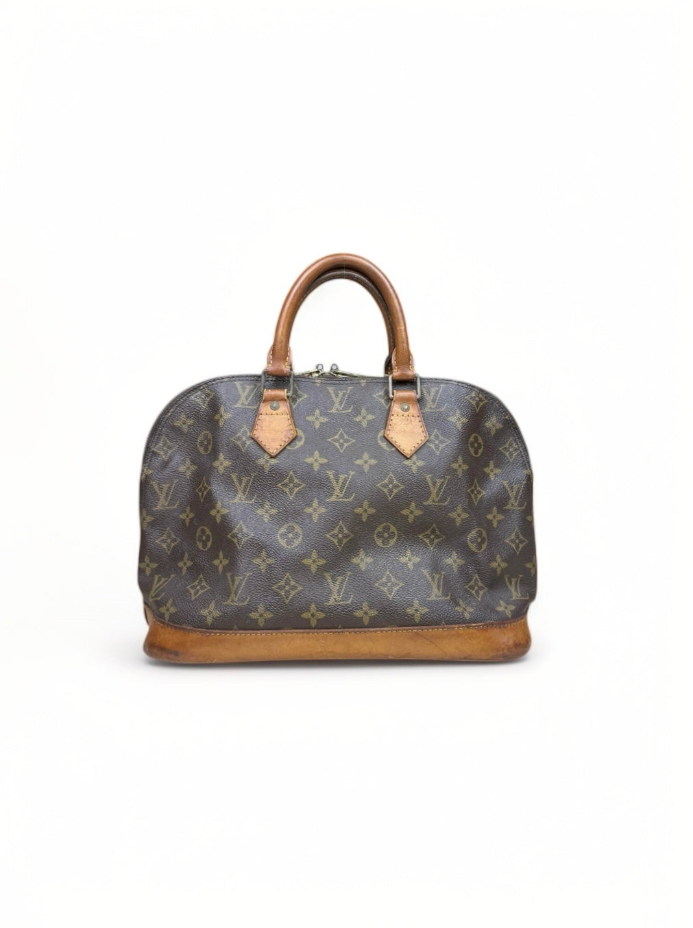 Louis Vuitton Alma Handtasche Tasche Monogram Braun