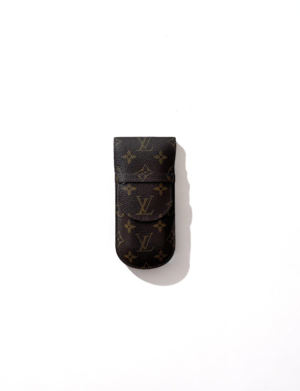 Louis Vuitton Brillenetui Brillencase Stiftetui Monogram Braun