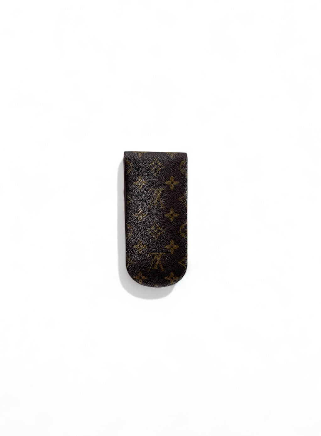 Louis Vuitton Brillenetui Brillencase Stiftetui Monogram Braun
