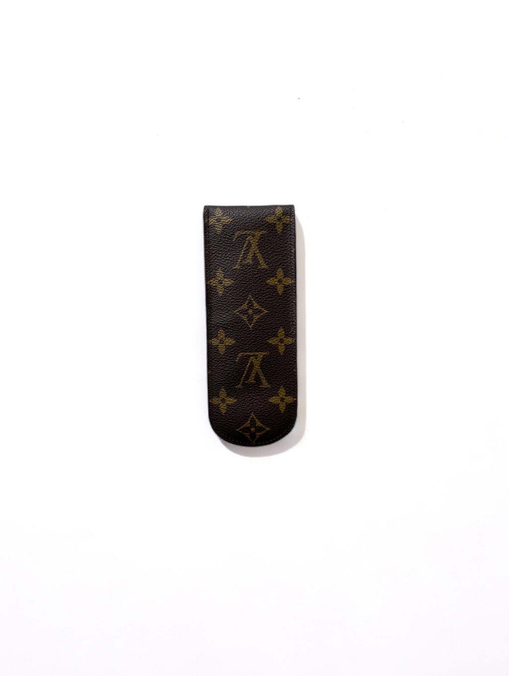 Louis Vuitton Brillenetui Brillencase Stiftetui Monogram Braun Neuwertig
