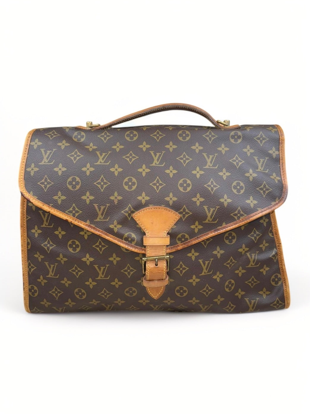 Louis Vuitton Beverly 43 Handtasche Aktentasche Monogram Braun
