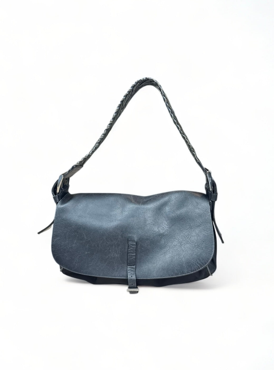 Prada Re-Nylon Edition Baguette Handtasche Schwarz