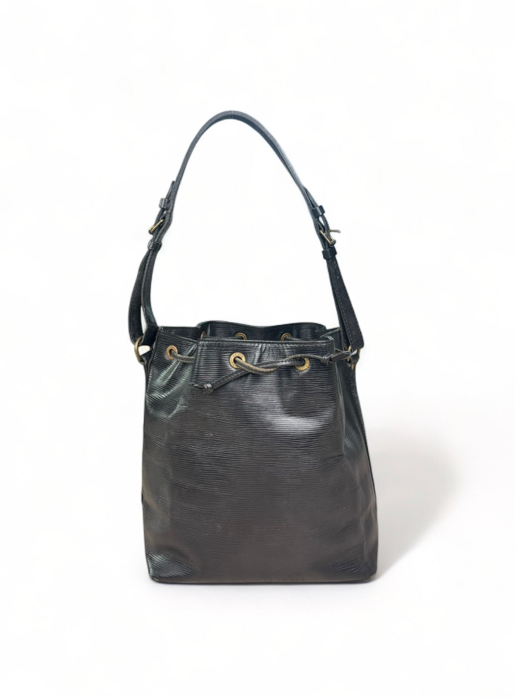 Louis Vuitton Sac Noe Petit Handtasche Epi Leder Schwarz