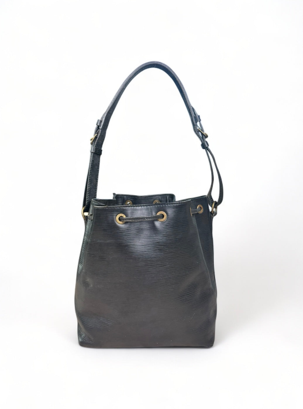 Louis Vuitton Sac Noe Petit Handtasche Epi Leder Schwarz