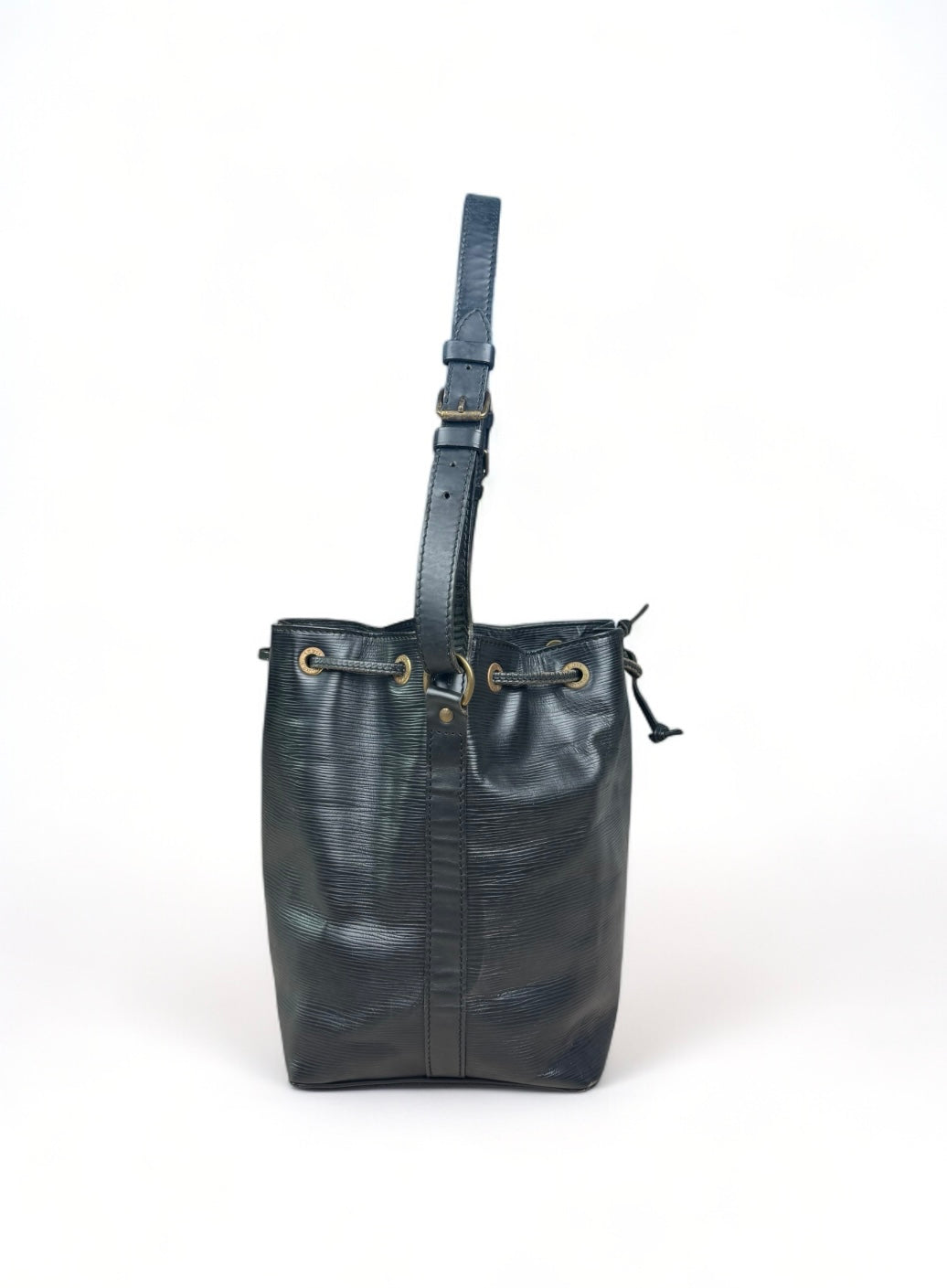 Louis Vuitton Sac Noe Petit Handtasche Epi Leder Schwarz