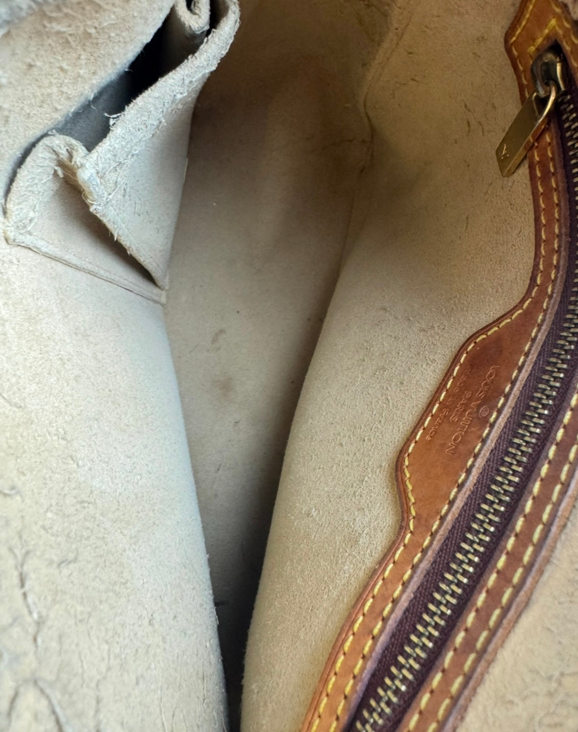 Louis Vuitton Mini Looping MM Handtasche Monogram Braun