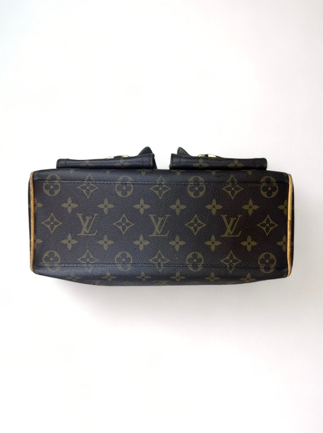 Louis Vuitton Manhattan PM Handtasche Monogram Braun