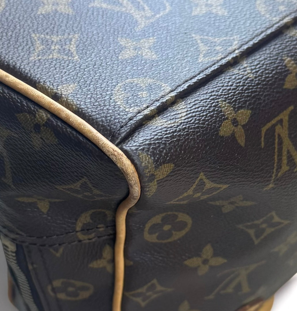 Louis Vuitton Manhattan PM Handtasche Monogram Braun