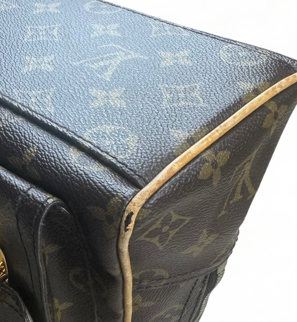 Louis Vuitton Manhattan PM Handtasche Monogram Braun