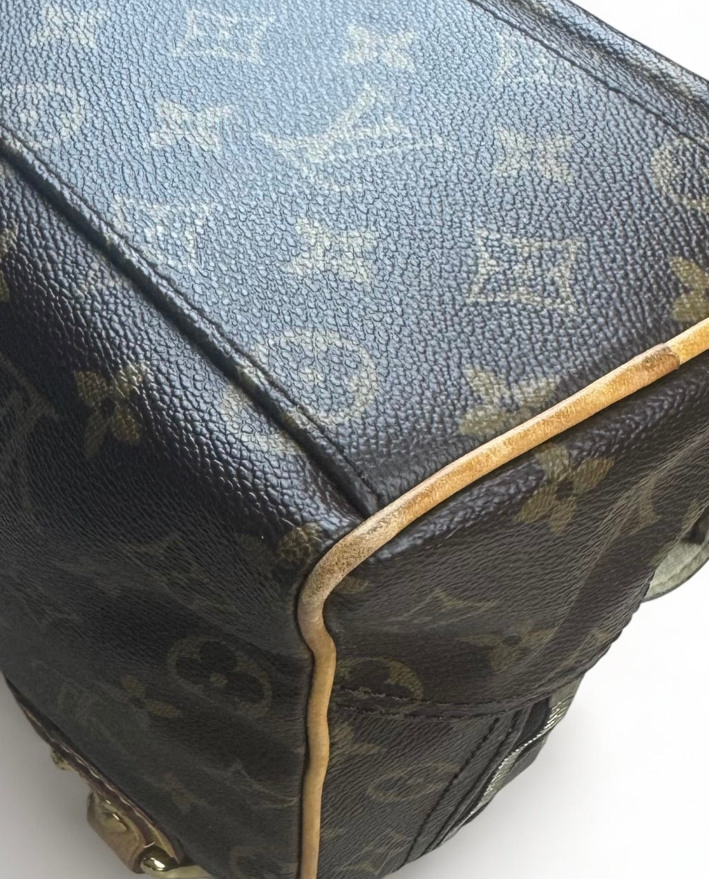 Louis Vuitton Manhattan PM Handtasche Monogram Braun