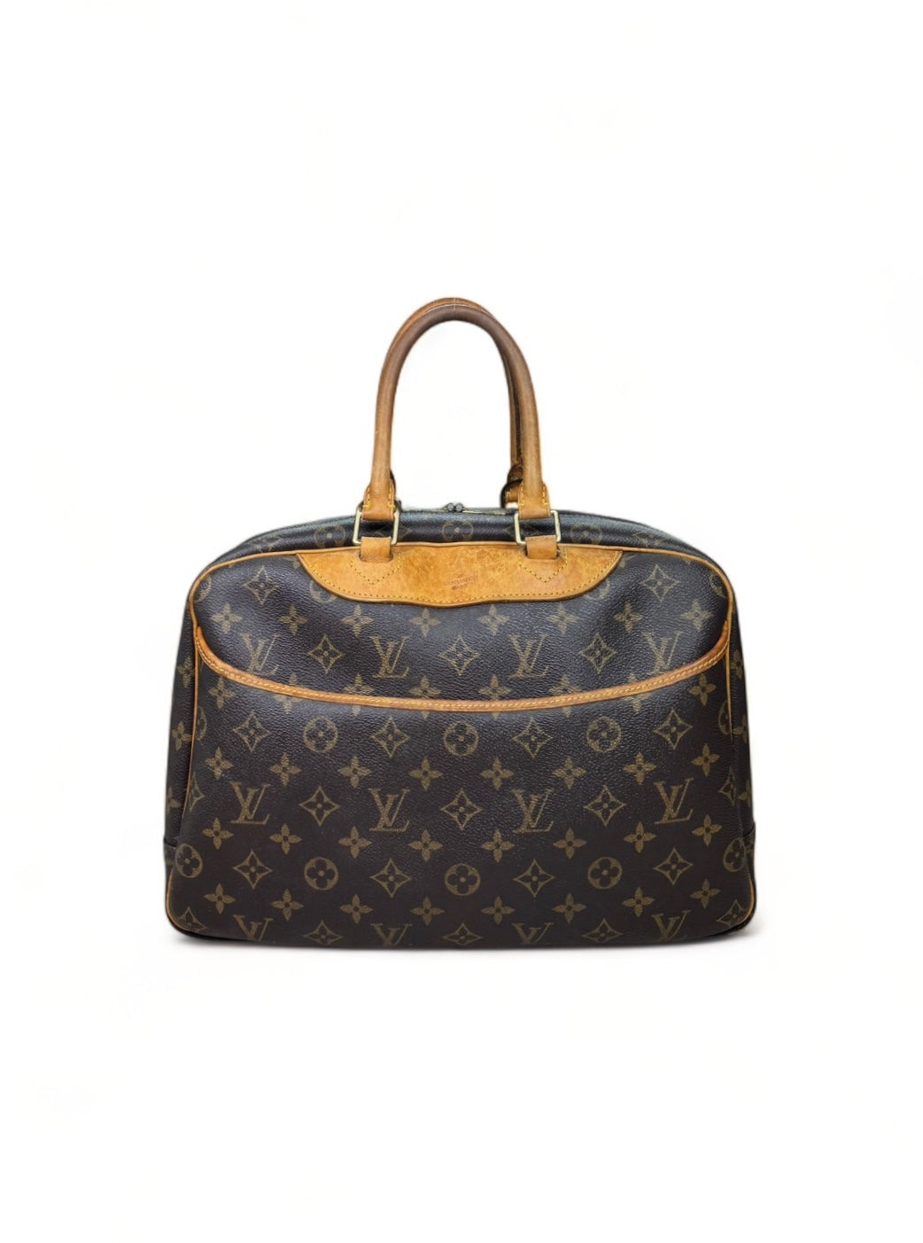 Louis Vuitton Deauville Handtasche Monogram Braun