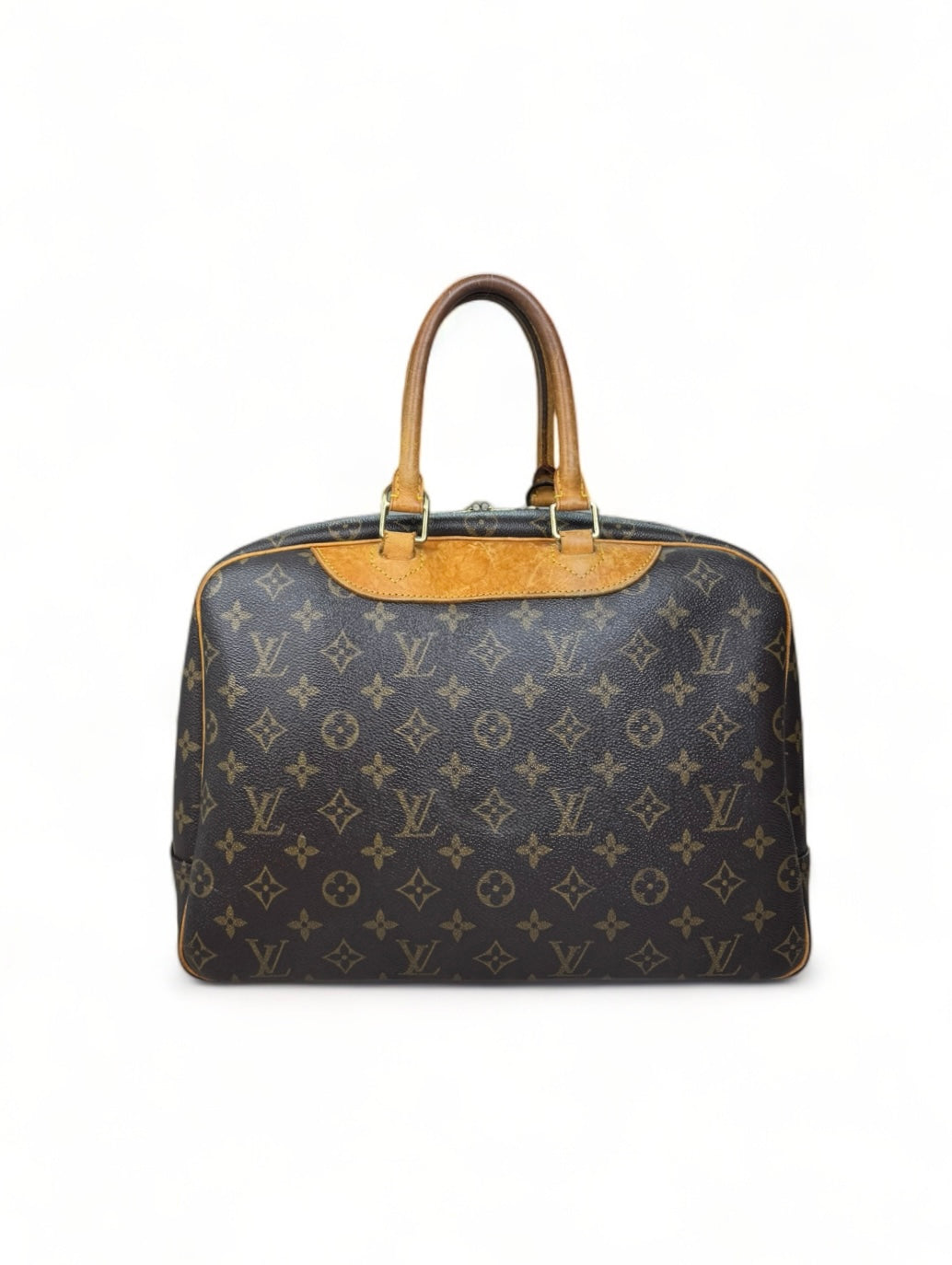 Louis Vuitton Deauville Handtasche Monogram Braun