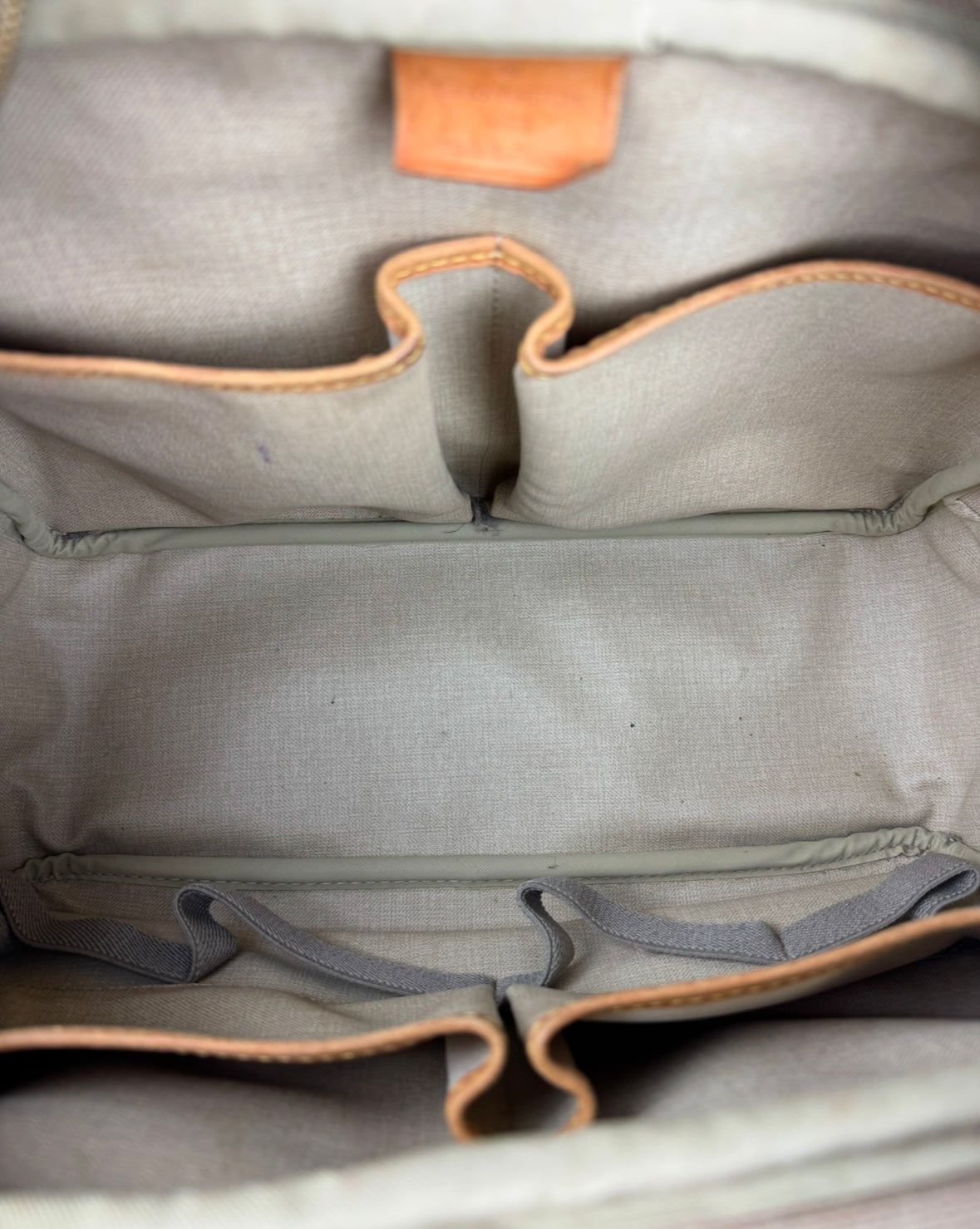 Louis Vuitton Deauville Handtasche Monogram Braun