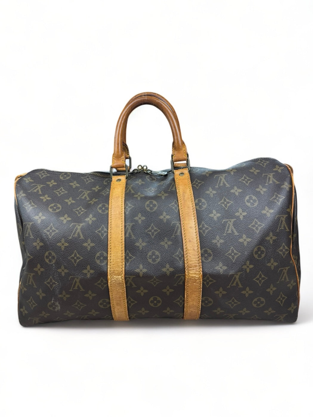 Louis Vuitton Keepall 45 Reisetasche Weekender Tasche Monogram Braun