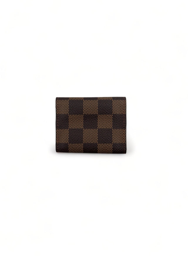 Louis Vuitton Schmucketui Manschettenknopfetui Damier Ebene