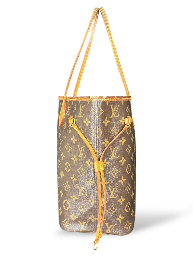 Louis Vuitton Neverfull MM Handtasche Shopper Monogram Braun