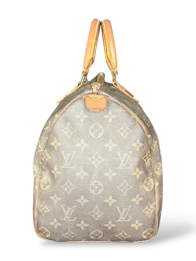 Louis Vuitton Speedy 35 Handtasche Monogram Braun