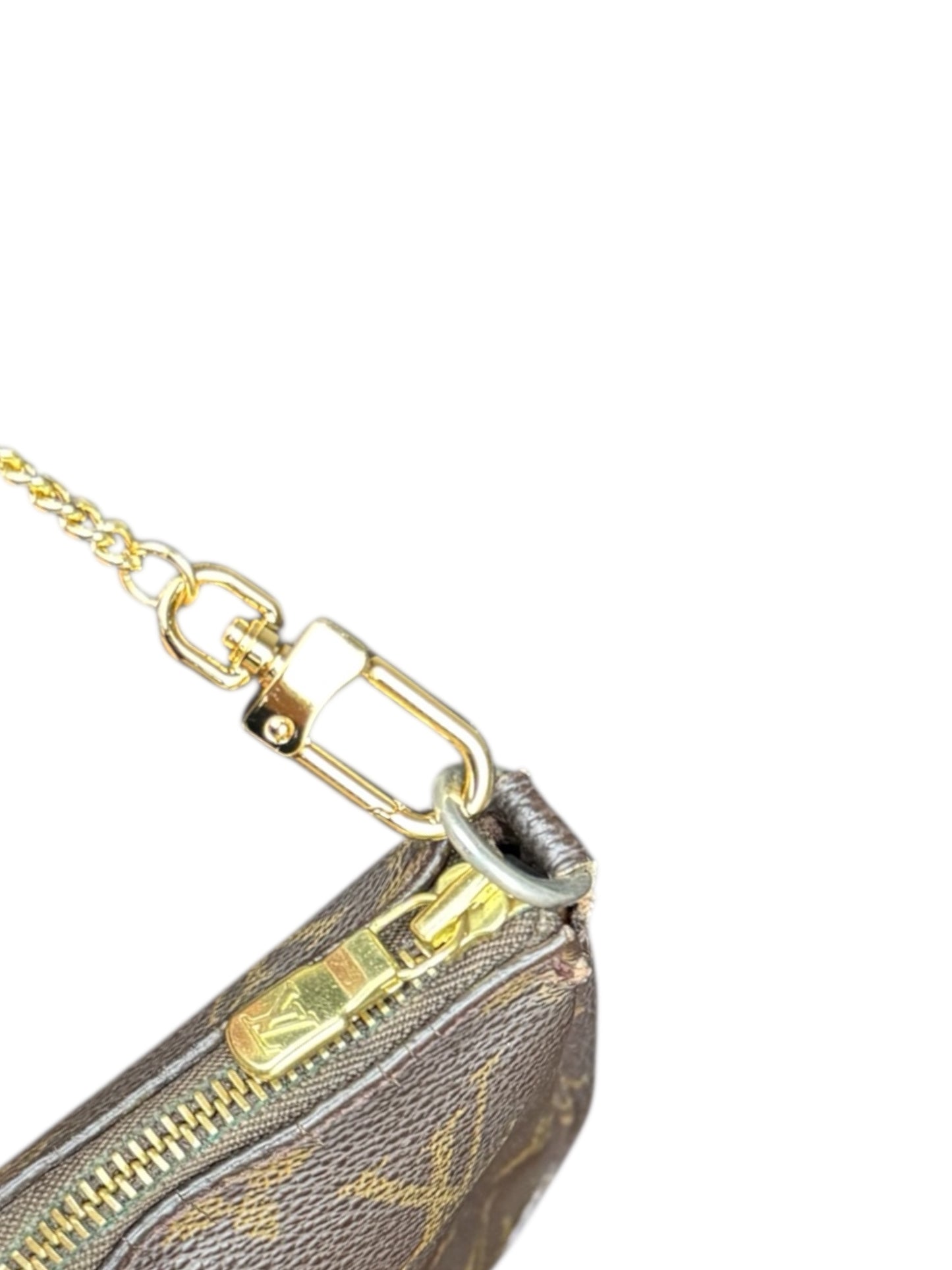 Louis Vuitton Pochette Accessoires Handtasche Monogram Braun