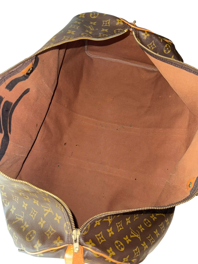 Louis Vuitton Keepall 60 Reisetasche Weekender Tasche Monogram Braun