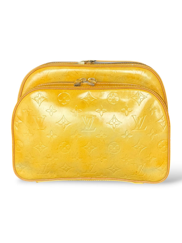 Louis Vuitton Marley Murray Rucksack Tasche Vernis Monogram Gelb