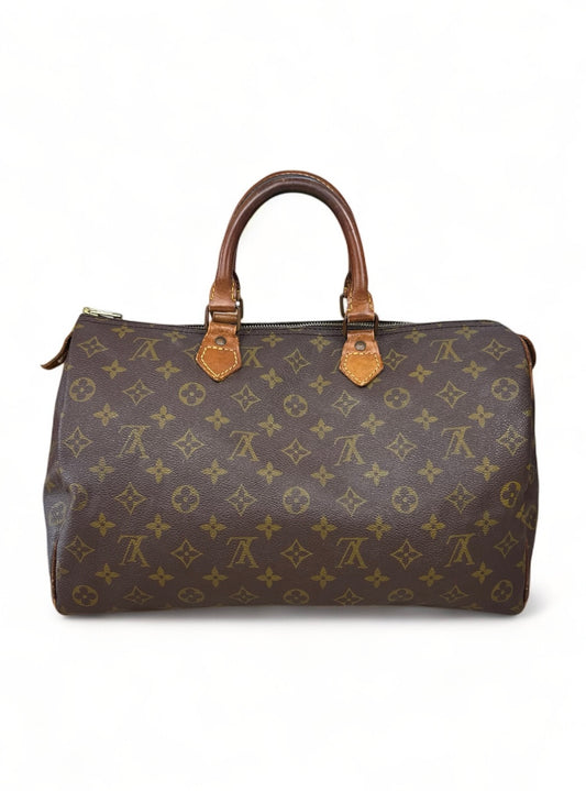 Louis Vuitton Speedy 35 Handtasche Monogram Braun