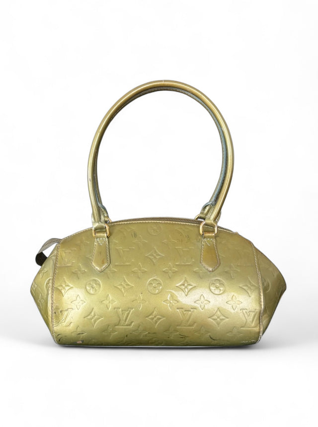 Louis Vuitton Sherwood PM Handtasche Vernis Monogram Grün
