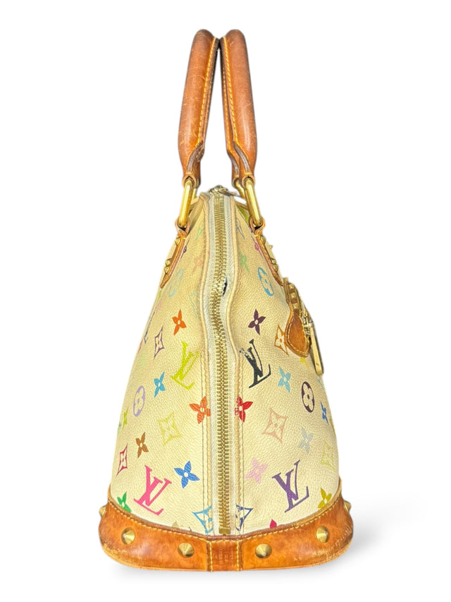 Louis Vuitton Limited Murakami Multicolor Alma Handtasche