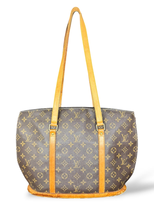 Louis Vuitton Babylone Handtasche Shopper Monogram Braun