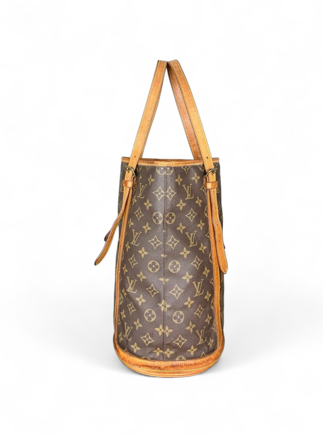Louis Vuitton Bucket GM Handtasche Shopper Monogram Braun