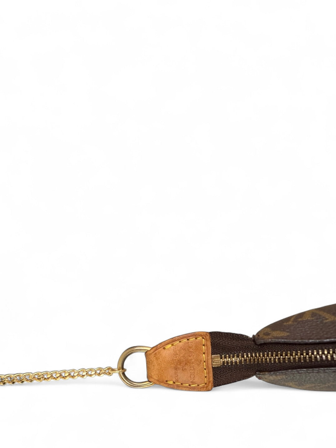 Louis Vuitton Pochette Accessoires Handtasche Monogram Braun