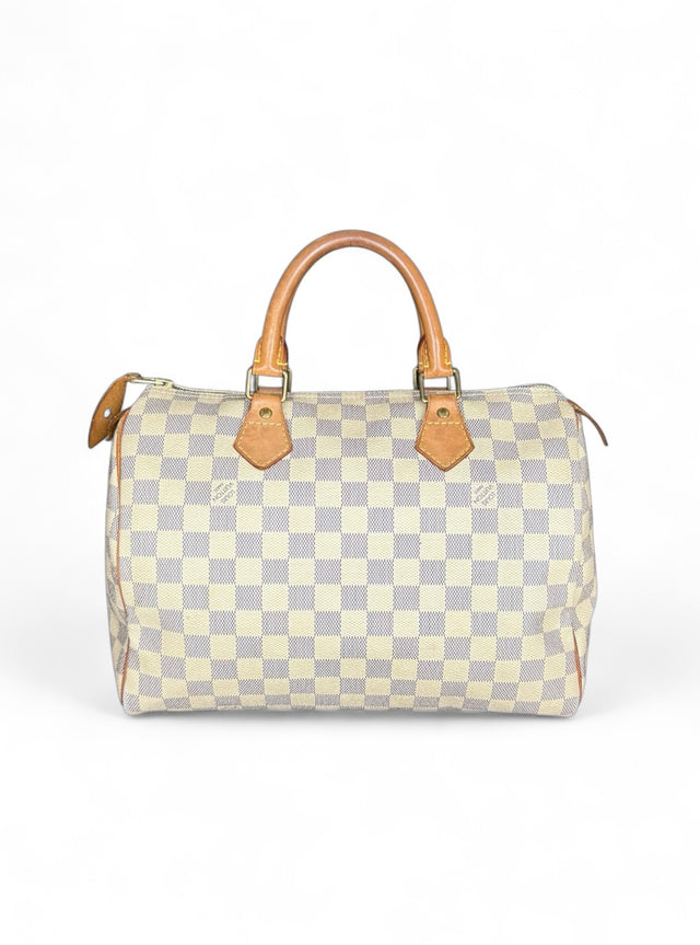 Louis Vuitton Speedy 30 Handtasche Damier Azur